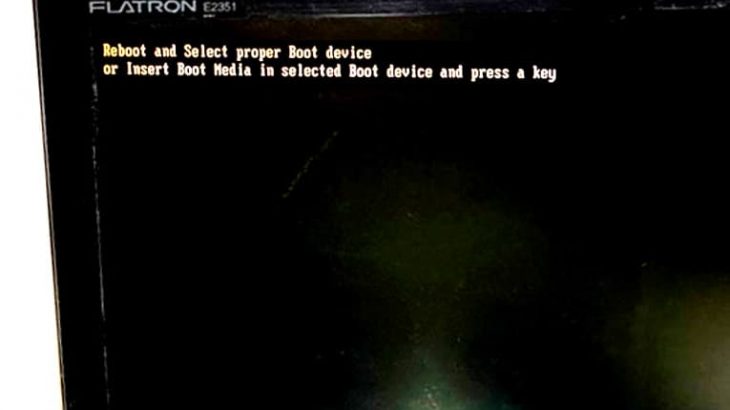 「Reboot and Select Proper Boot Device」エラーの原因と修復方法｜簡単ステップで対処！